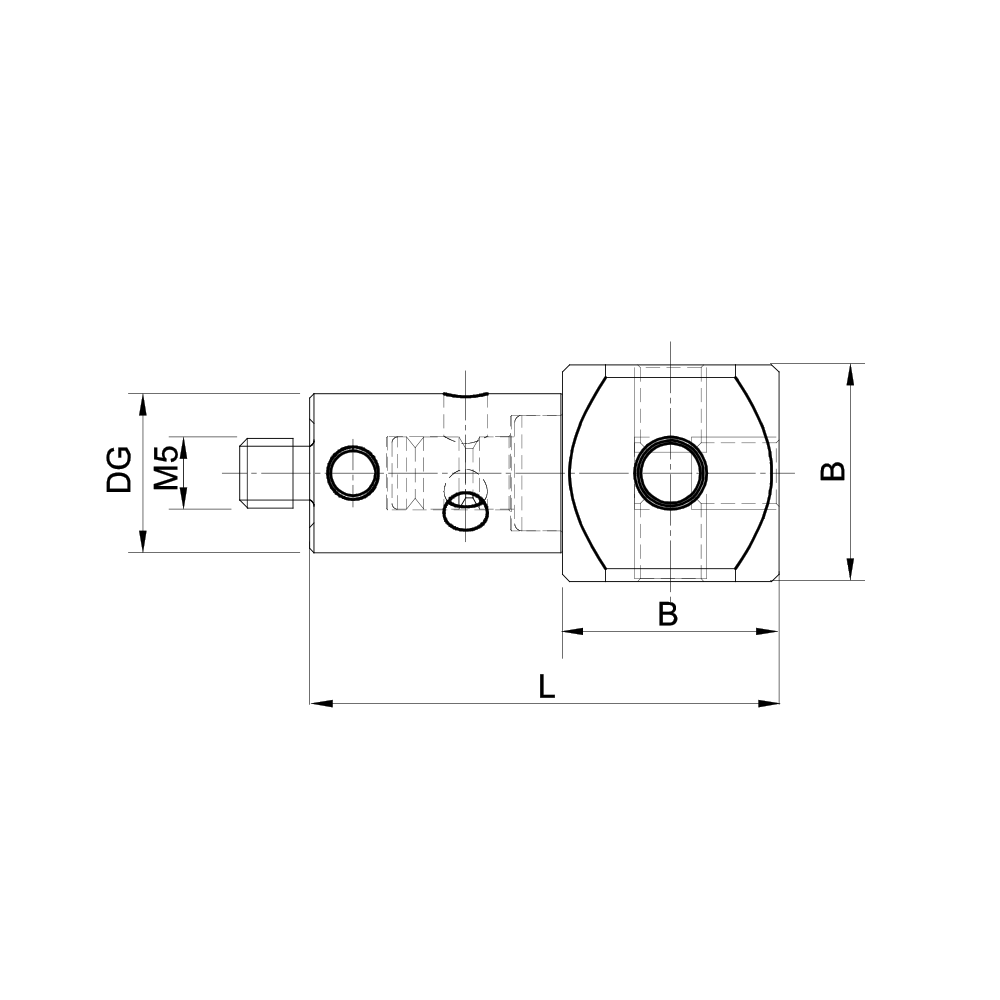 M5 Rotary Cube Holder