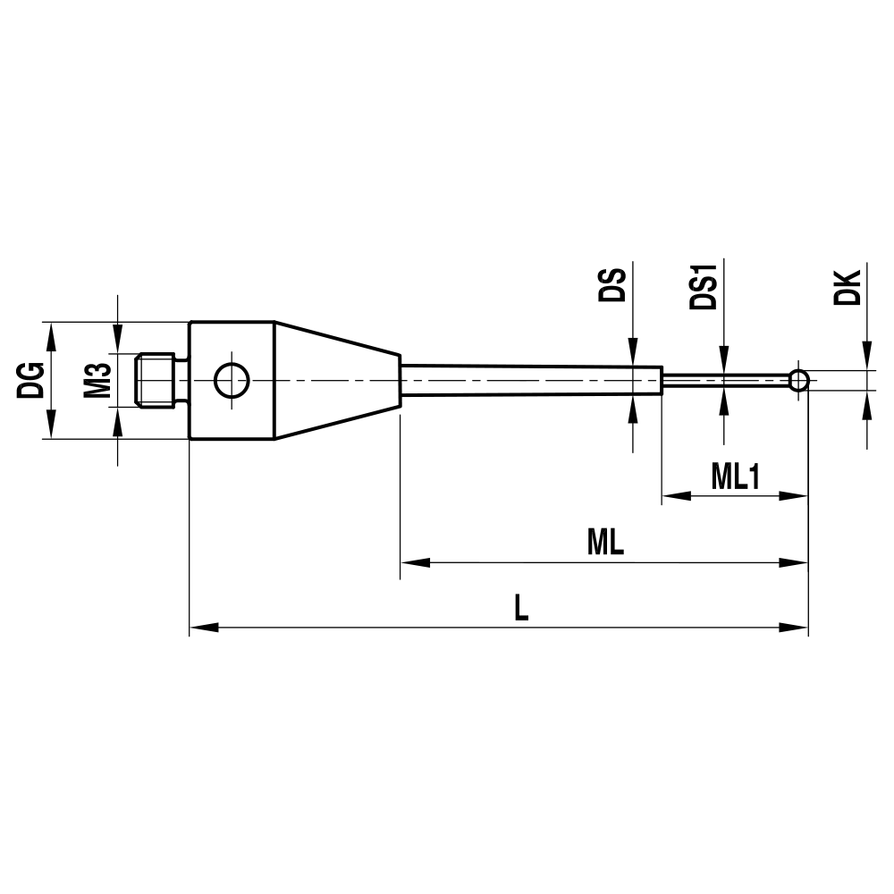 M3 XXT UltraScanning Stepped-stem Stylus