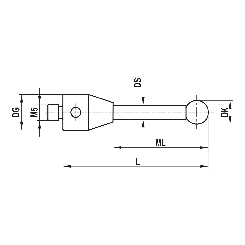 M5 UltraScanning Straight Stylus