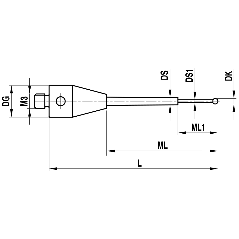 M3 XXT UltraScanning Stepped-stem Stylus