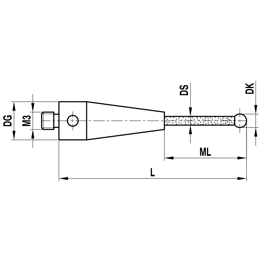 M3 Straight Scanning Stylus