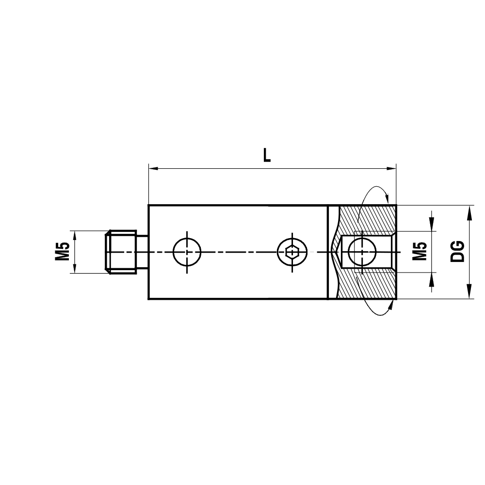 M5 Rotary Holder