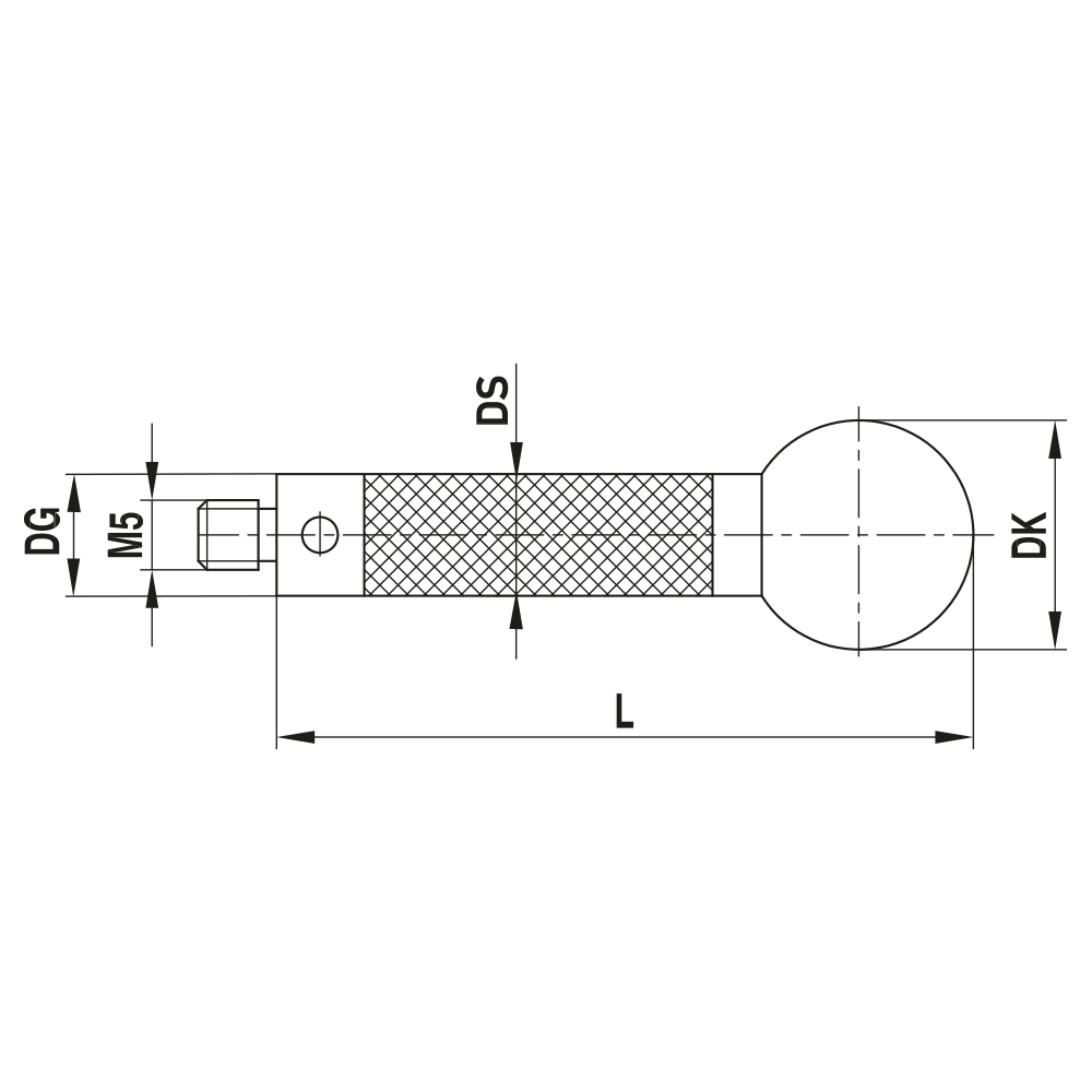 M5 Threaded-stem Stylus