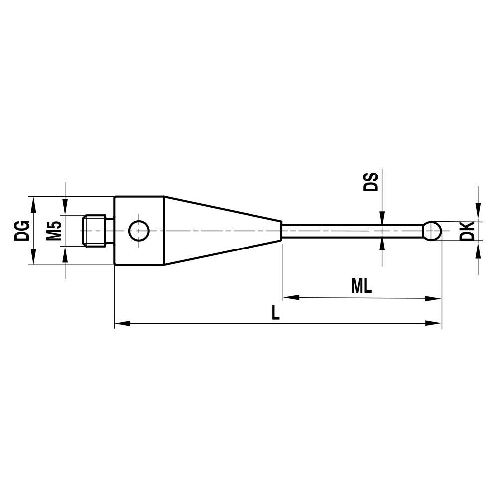 M5 Straight Stylus